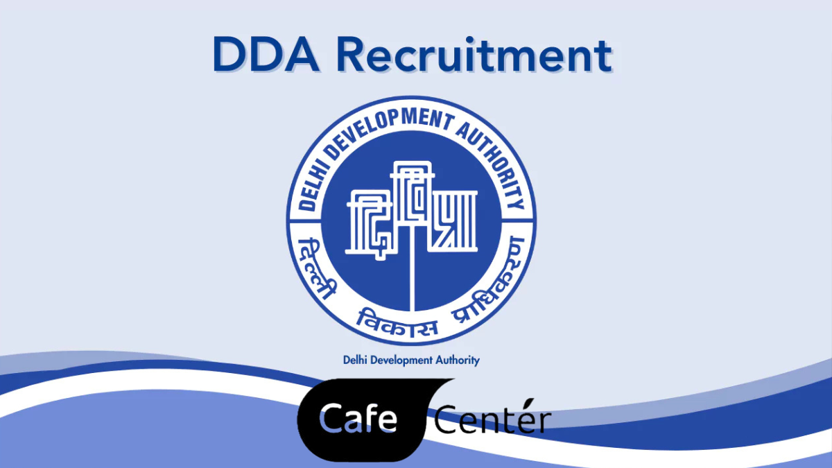 DDA Recruitment 2025 - Apply Online
